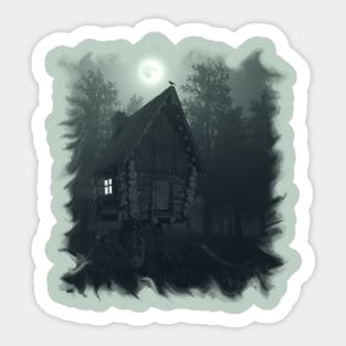 Witch's Hut Sticker